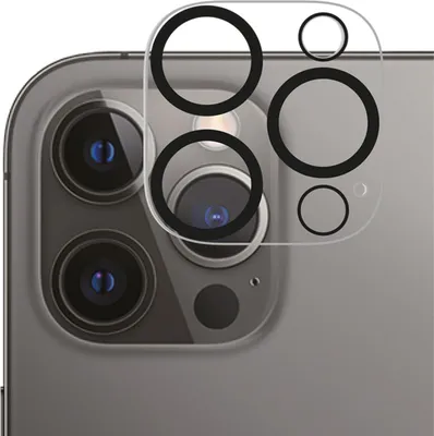 Productafbeelding van imoshion Camera Protector Glas 2 Pack voor de Apple iPhone 14 Pro (Max) - Transparant