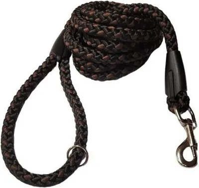 Produktbild von Palkar Hundeleine 3 m x 14 mm schwarz-braun