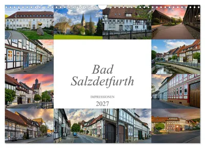 Produktbild von Bad Salzdetfurth Impressionen (Wandkalender 2027 DIN A3 quer), CALVENDO Monatskalender