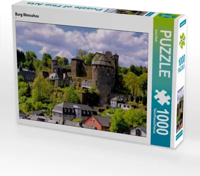 Produktbild von Calvendo Burg Monschau 1000 Teile Puzzle quer 640x480mm, Klatt Arno; 7286703