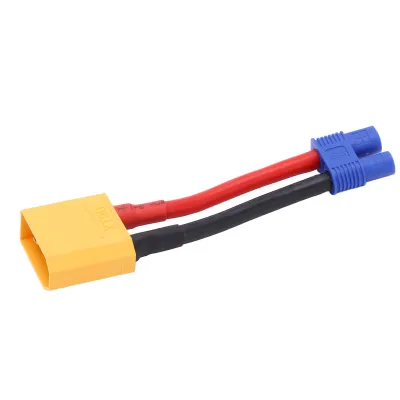 Obrázek produktu pro Kabel XT90 samec na EC3 samice, zástrčka XT90 samec na EC3 samice, zástrčka XT90 samec, konektor XT90 samec na EC3 samice, drát XT90 samec na EC3 samice pro RC, drát EC3 samice