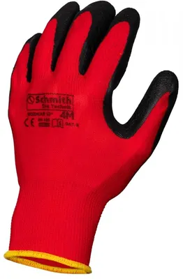 Obrázok produktu pre Pracovné rukavice, ochranné/BOZP, veľkosť 11 XXL (12 párov), Schmith – ochranné, odolné, pracovné rukavice