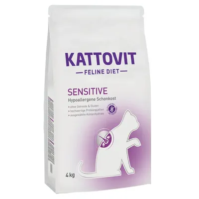 Produktbild von Kattovit Sensitive Diät-Trockenfutter für Katzen 4 kg