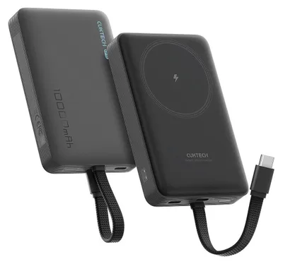 Zdjęcie produktu dla Powerbank Cuktech Cp132Ml 10000Mah Kompatybilny Z Magsafe - Czarny