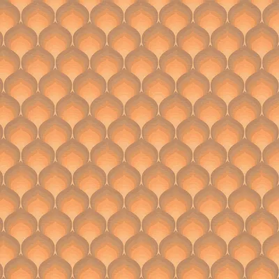 Immagine prodotto di Profhome 395384-GU Carta da parati retrò Grafica marrone arancione-giallo ocra-marrone 4,5 m2