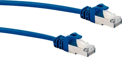 Productafbeelding van Schwaiger CKO8020 531 Schwaiger CAT8 Netzwerkkabel S/FTP Ste/Ste 2,00m blau