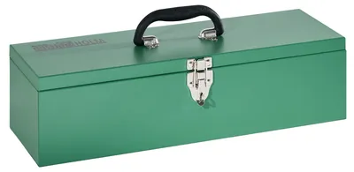 Produktbild von Werkzeugkiste aus Stahl 48 x 15.5 x 12 cm bis 15 kg mit Spannverschluss