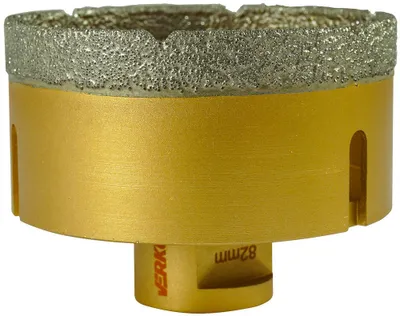 Produktbild von Diamant-Bohrkrone für Fliesen und Stein 82mm M14 80006