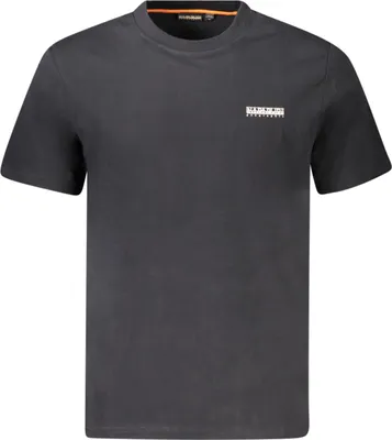 Produktbild von Herren-T-Shirt Schwarz: Relaxed Fit, Rundhals, 100% Baumwolle