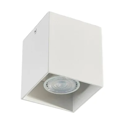Produktbild von Eckiges Aufbau-Downlight Carson in Weiß