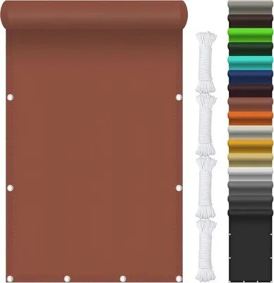 Produktbild von Wasserdicht Rechteckige Sonnenschutz Segel 260 x 320 cm für Balkon und Garten