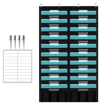 Produktbild von Wand-Organizer für das Büro – Organisationstabelle mit 20 Fächern