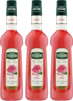 Image de Mathieu Teisseire Rose Sirop de boisson 0,7L (3 packs)