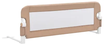 Obrázek produktu pro vidaXL Chránič postele pro batolata Taupe 120x42 cm Polyester