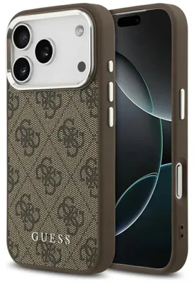 Obrázek produktu pro Pouzdro Guess 4G Classic Logo MagSafe pro iPhone 17 Pro Max - hnědé