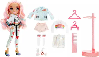 Produktbild von Rainbow High Fashion Doll- Kia Hart, Modepuppe, Weiblich, 5 Jahr(e), Mädchen, Mehrfarbig
