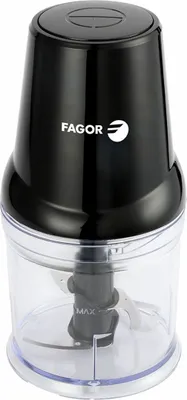Zdjęcie produktu dla Fagor EasyCut, 0,5 l, Czarny, Przezroczysty, Plastik, 400 W, 135 mm, 135 mm