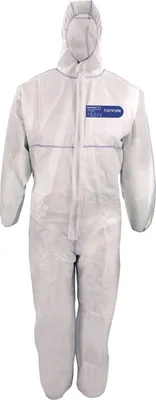 Obrázok produktu pre Ochranné kombinézy CoverTex, veľkosť L, biele, kategória OOP III