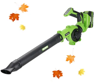 Produktbild von 20V Akku-Laubbläser: Das Handheld 4 in 1 Kraftpaket für mühelose Gartenarbeit und schnelle Reinigung - Perfekt für Haus, Garten und Terrasse