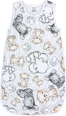 Produktbild von TupTam Ganzjahres Schlafsack  e Materialien 2.5 TOG Seitlicher Reißverschluss Ärmellos , Farbe: Safari, Größe: 56-62