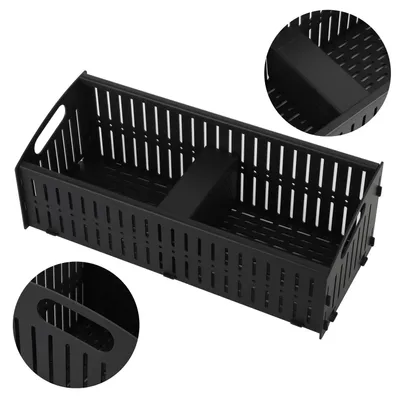 Image de Peviasot Pelletkorb, dimensions 48 x 20 x 17 cm, 2 foyers, acier de 3 mm, poêle à granulés avec pelle en acier inoxydable et design à grilles