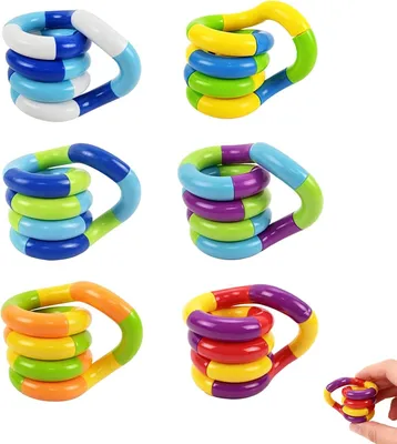 Imagen del producto de Juego de 18 piezas para aliviar el estrés – Set de 6 – Ideal para reducir el estrés en niños y adultos, promoviendo la concentración