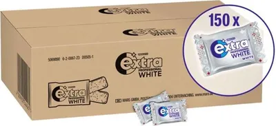 Produktbild von Extra® PROFESSIONAL WHITE Kaugummis 300 Dragees