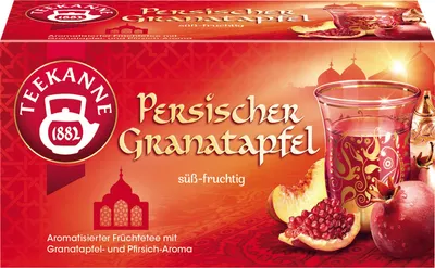 Obrázok produktu pre TEEKANNE Perzský čaj z granátového jablka 20 porcií