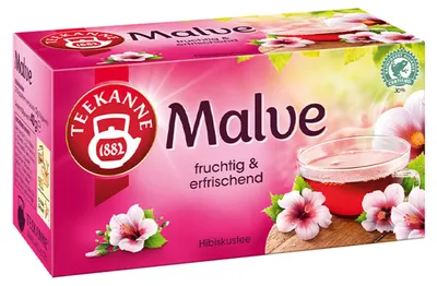 Zdjęcie produktu dla Czajniczek pikantna malwa hibiskus herbata cenna przyjemność natury 40g