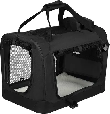 Produktbild von Bolt Edge Reismand XL – Für Hunde und Katzen – Transportbox / Reisbench – 91x63x63cm