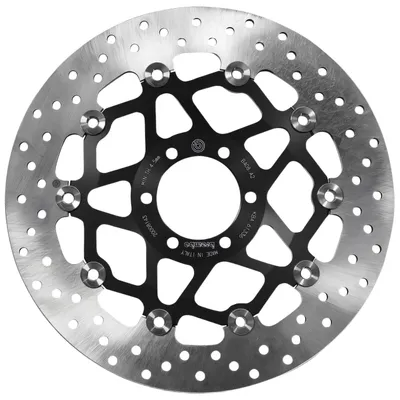 Productafbeelding van BREMBO drijfschijf remschijf 78B408A2, Gold-serie, roestvrij staal, diameter 298 mm, dikte 5 mm, 6 gaten