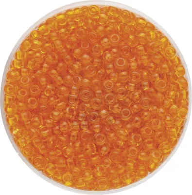 Produktbild von Glorex Rocailles Perlen 2,6 mm 17 g dunkelorange