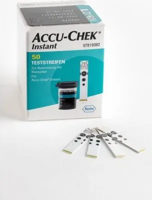 Produktbild von Accu-Chek Instant Teststreifen 1X50 St