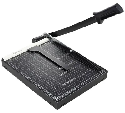 Image de Renkforce RF-CUT-100 Hebelschneider A4 Schnittleistung A4 80 g/m²: 12 Blatt (RF-5792948)