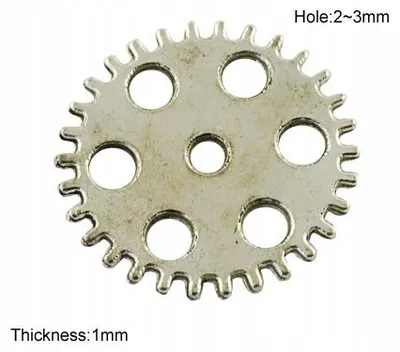 Produktbild von MIXFORM Metalllegierung Anhänger 26mm Antik Silber