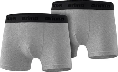 Produktbild von Erima 2er-Pack Boxershorts Grau - L