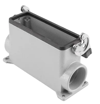 Produktbild von ILME  Rechteck-MP 24, Metall-, Aufbaugehäuse hoch, 1 Bügel, grau
