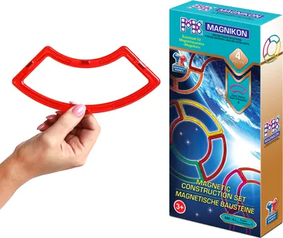 Produktbild von Magnetische Bausteine MK-4 Super Kreissector
