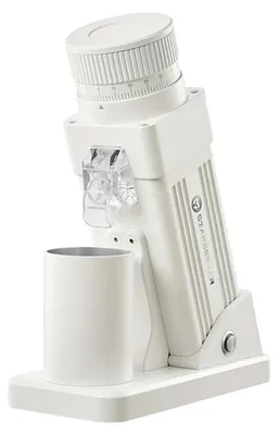 Obrázok produktu pre Mlynček na kávu s mlecími nožmi, kužeľová konštrukcia, nastaviteľná hrubosť mletia, 55 mm, E55Pro – biely, 110 V – 240 V, EÚ