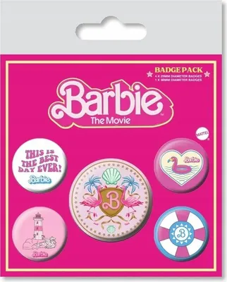 Immagine prodotto di Set di distintivi Barbie