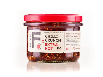 Obrázek produktu pro Sečuánský chilli olej - Crunch Extra Hot