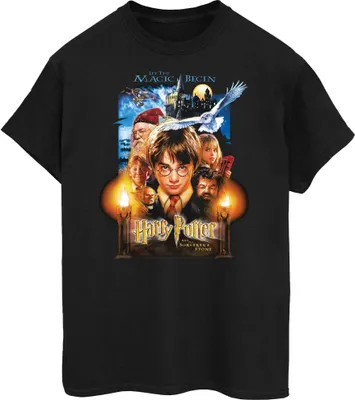 Produktbild von Harry Potter - "The Sorcerer's Stone" T-Shirt für Damen BI51862 (M) (Schwarz)