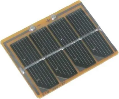 Produktbild von TOP Solarzelle 2V 250mA für div. Hobbyanwendungen