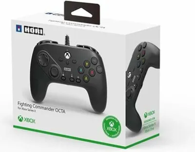 Productafbeelding van HORI Xbox Serie X Fighting Commander controller, met kabel