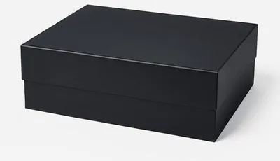 Zdjęcie produktu dla Pudełko Magnetyczne Na Prezent Czarne 380x280x110mm (zew.) L