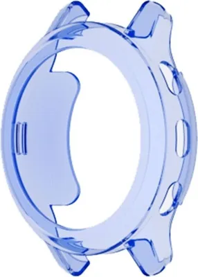 Produktbild von Schutzhülle Schutztasche für Garmin Venu 2 Plus Case Cover Bumper Etuis Schale Tasche, Farbe:Transparent Blau