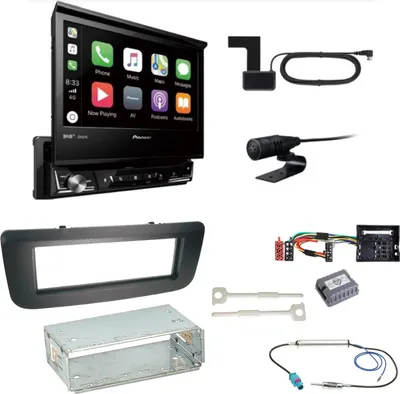 Produktbild von Pioneer AVH-Z7200DAB Digitalradio Bluetooth Einbauset für Skoda Fabia 2 Roomster