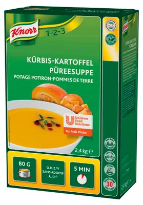 Immagine prodotto di Zuppa di purea di zucca e patate Knorr