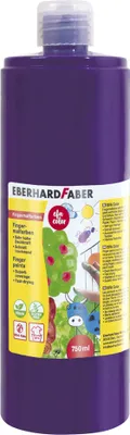 Image de EBERHARD FABER Fingerfarbe EFA Color purpurviolett 750 ml