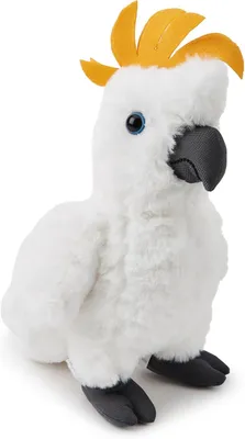 Productafbeelding van Pluizenkaketoe, zacht, 26 cm, knuffel voor kinderen